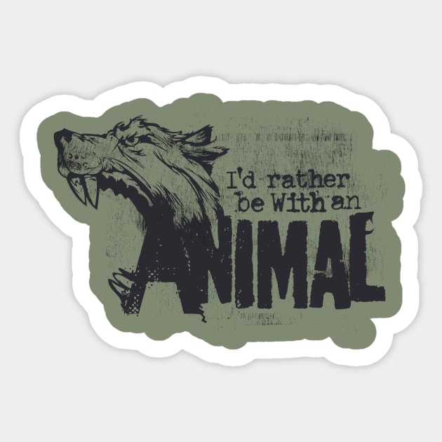 Animal Sticker by RepubliRock